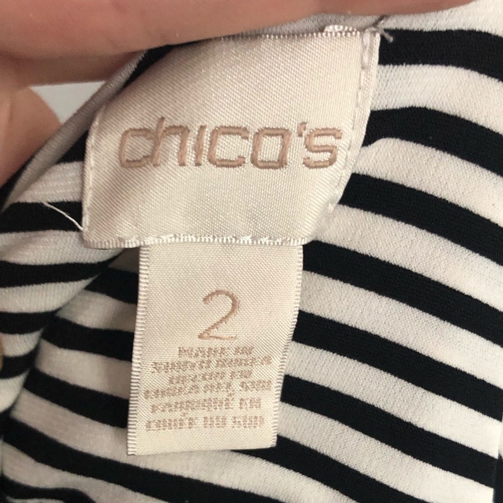 Chico’s striped pullover - Picture 2 of 3